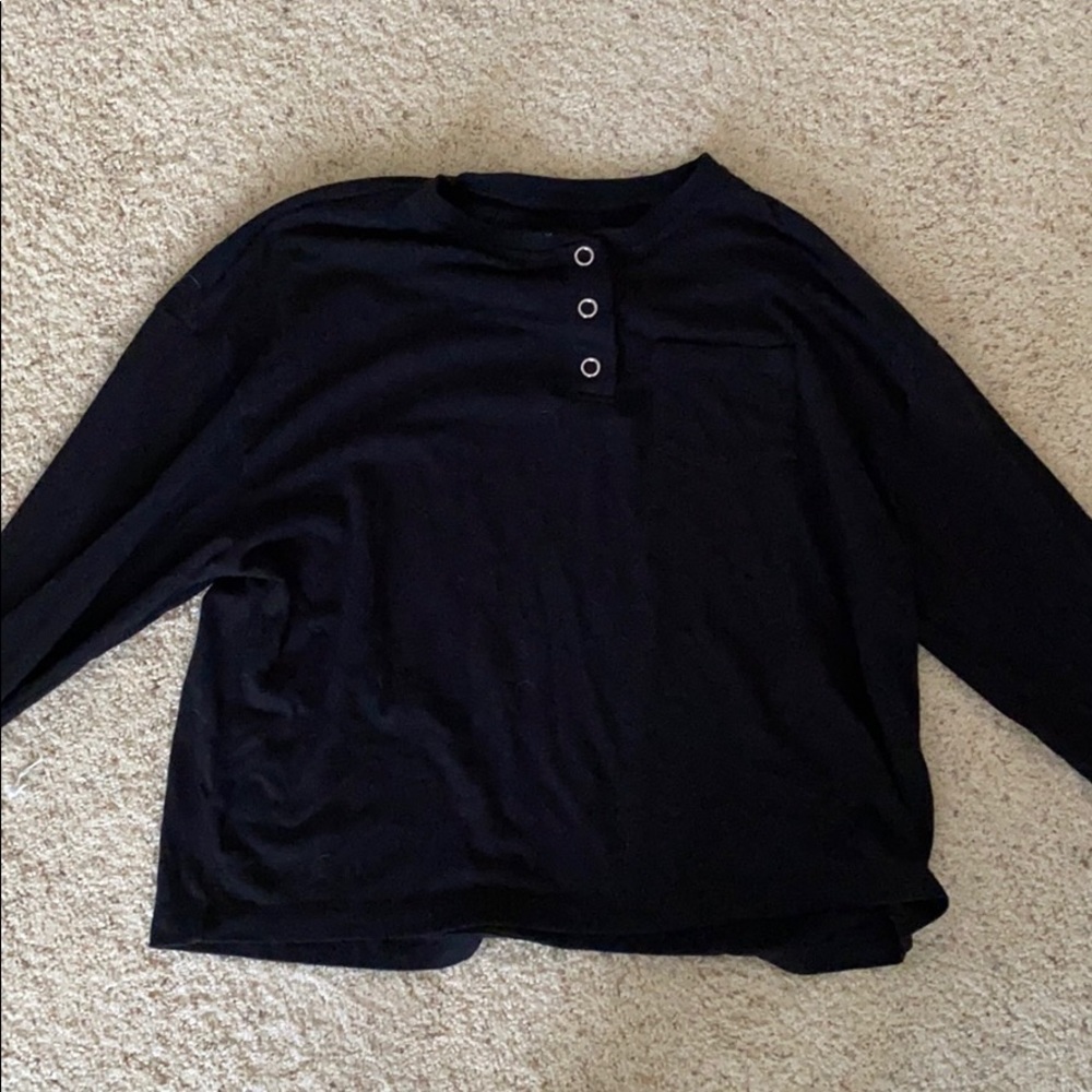 long sleeve shirt (black)